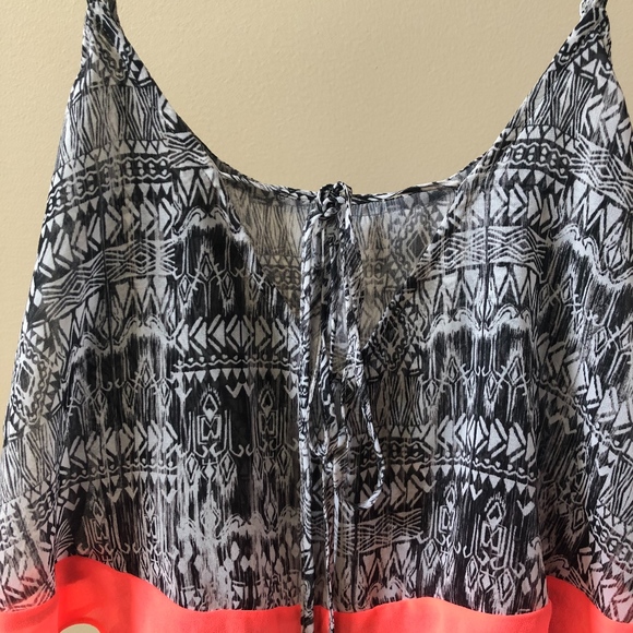 Sundress with geometric print - Picture 3 of 3